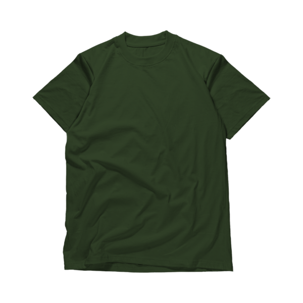 Plain Round Neck T-Shirts - Image 2