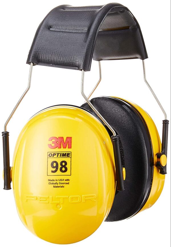 3M™ PELTOR™ Optime™ 98 Earmuffs H9A, Over-the-Head - Image 3